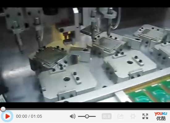 客戶現場固晶機 001 