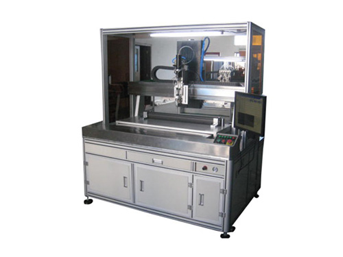 落地式自動點膠貼玻璃一體機RC-1000A