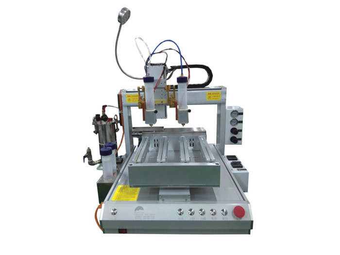 五軸點膠機400B雙頭雙針筒